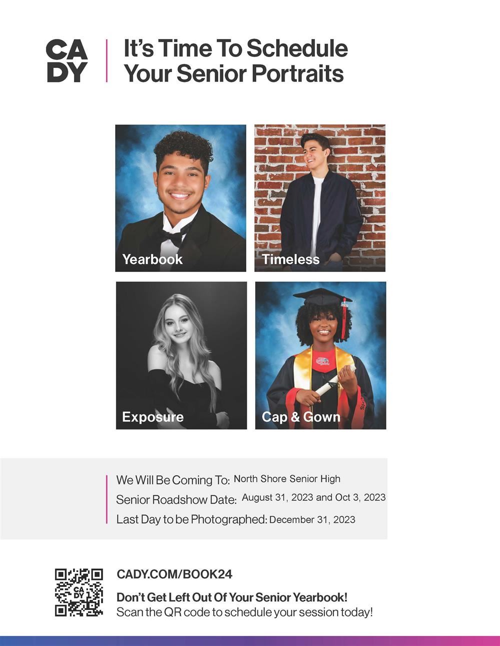  Cady sign up information
